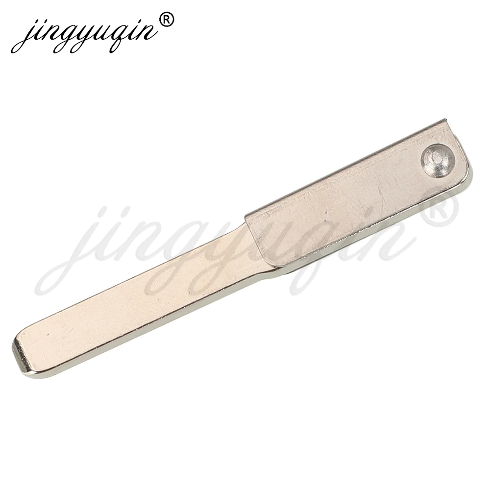 Jingyuqin 10 Stück Notfallblatt Kupfer Blank Einsatzschlüssel für LAND ROVER LR4 2010–2012 XK XF Range Rover Sport Evoque 2010–2013 – Detail 6