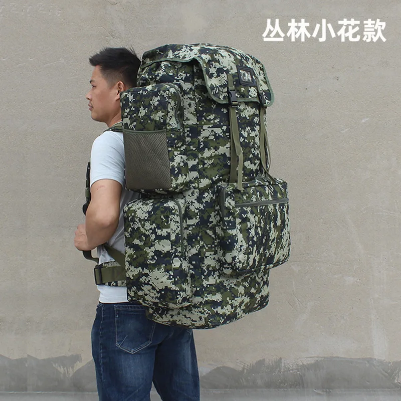 130L High-capacity Tactical Backpack Sports Outdoor Hiking Bag