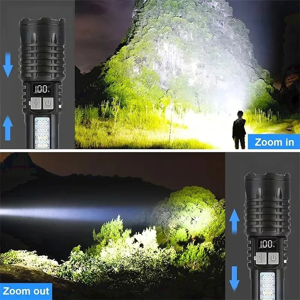 Rechargeable COB LED Flashlight 3