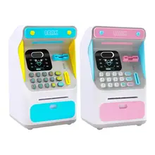 

ATM Electronic Saving Bank Toy, Face Recognition Cash Coins Saving Box for Kids, Electronic Piggy Bank, Gifts for Boys Girls