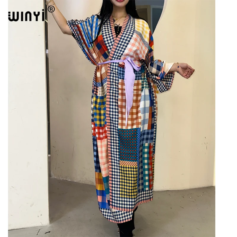 kimono dress beach cover up Handmade Cotton Kimono Robe  Lightweight Beach Cover-Up, Resort Wear
