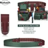 and Leather Belt Nylon lPouch Carpenter Belt Construction Framers Electrician  Belts Drywall 6