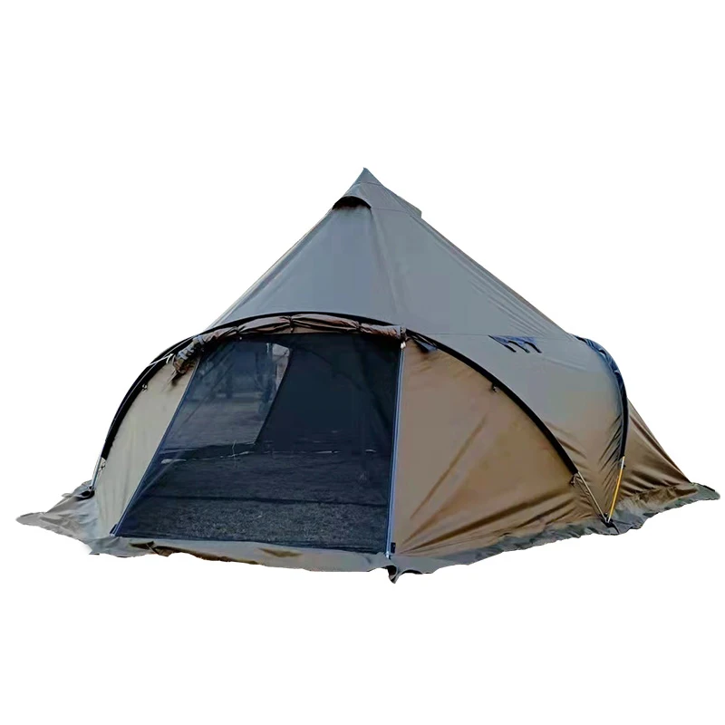 

Ridge 8-12 Person Camping Tent Outdoor Waterproof Family Large Tents Easy Setup Spires Tent with Double Layer Support OEM/ODM