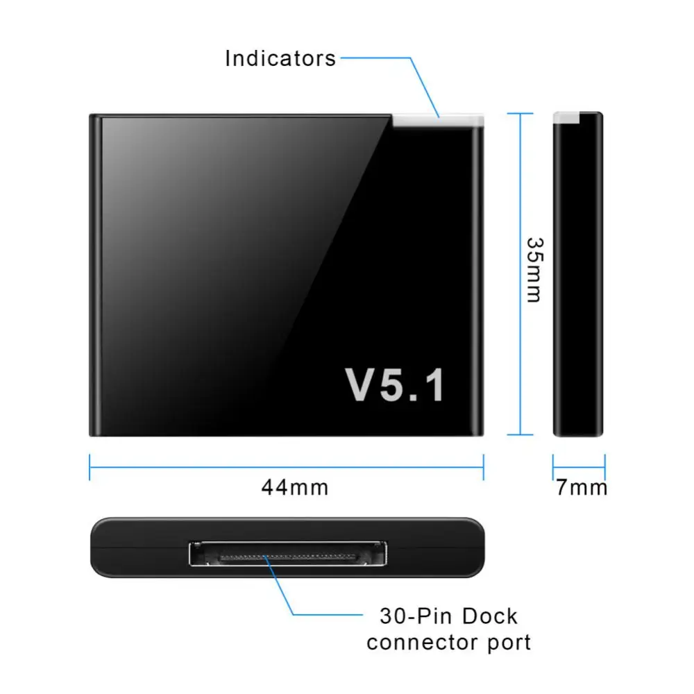 5.1 Audio Receiver Wireless Adapter for Car PC TV Headphones bluetooth adapter bluetooth audio receiver audio adapter