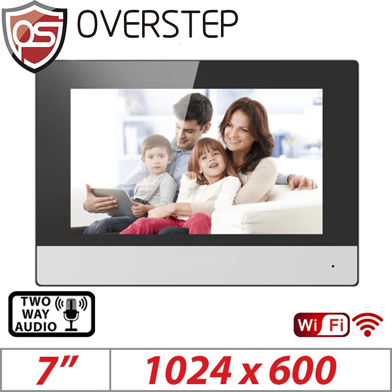 Monitor Da Interno Ds-Kh6320-Wte1 Multilingue Versione Internazionale Originale, Poe 802.3Af, App Hik-Connect,Wifi, Videocitofono