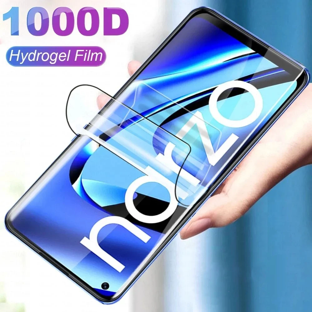 

Защитная пленка для Realme Narzo N53 N55 50A Pro 50i Prime, защитная Гидрогелевая пленка для экрана Realme Narzo 30 5G A 30a