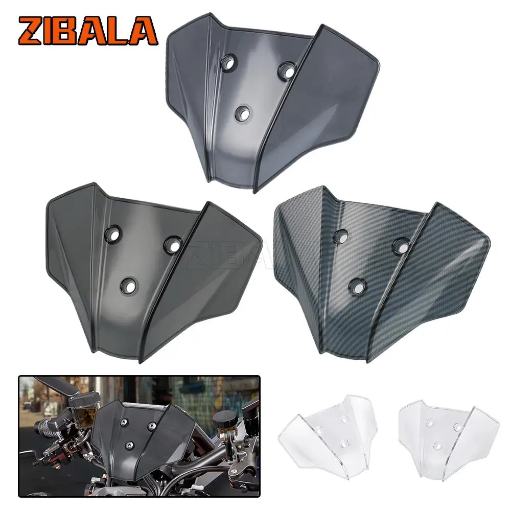 

For 1290 Super Duke R 1290SUPER DUKE R MY20 2020 2021 2022 2023 Motorcycle Windshield Front Wind Deflector Shield Screen Airflow