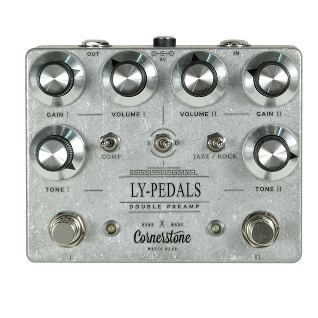 LY-PEDALS Klon Gladio Verzerrung Überlast Single Block V2.0 9V 