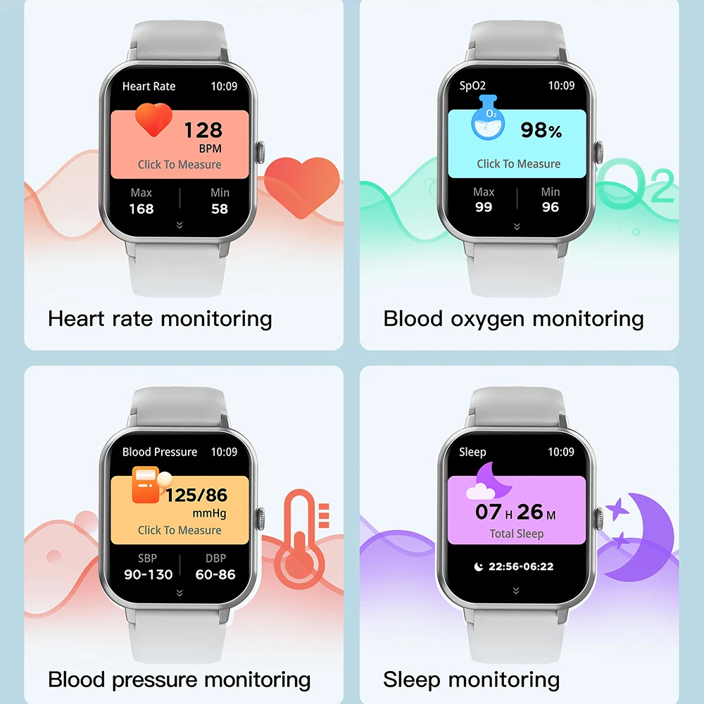 Dafit Luxury Men Smartwatch Wireless Call Smart Watch Fitness Clock Waterproof Sports Watches for Women IOS Android Phones 2025