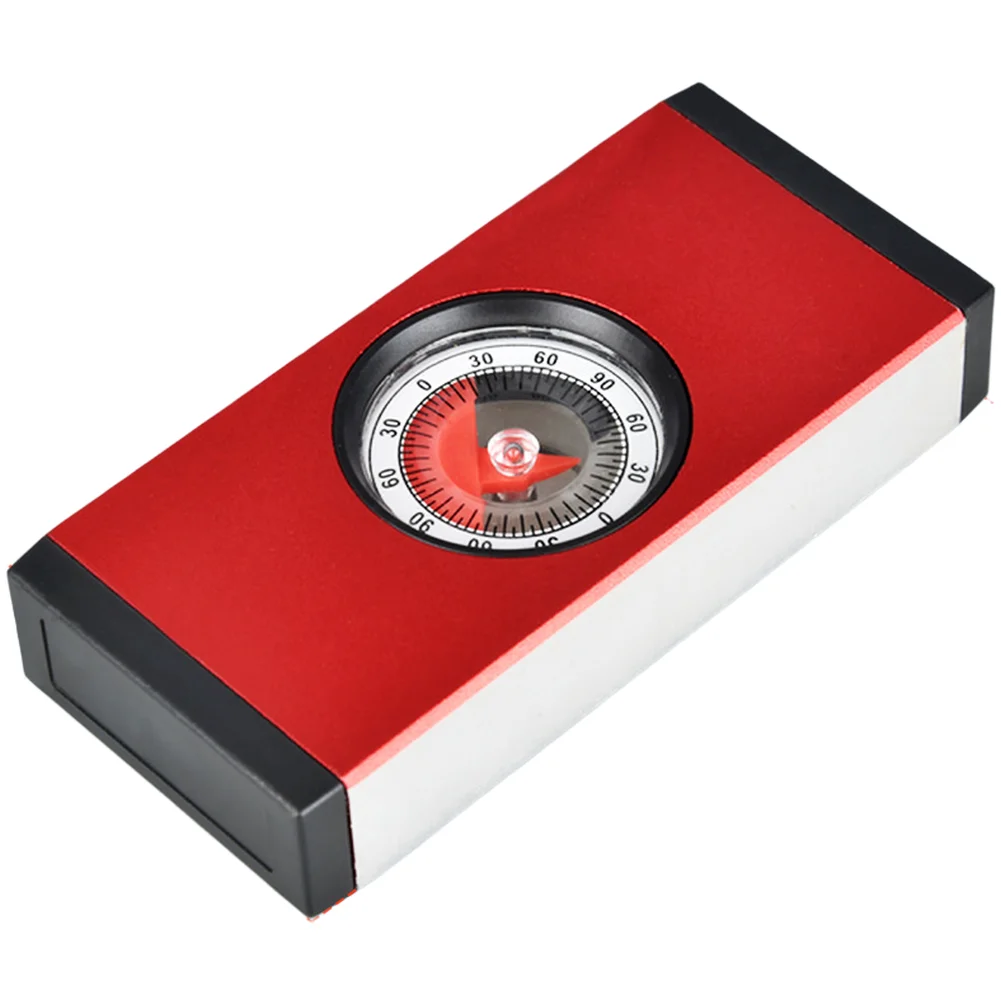 미니 자기 레벨 도구용 레벨 눈금자 알루미늄 합금 목공용 가정 개조 측정기 예비 부품