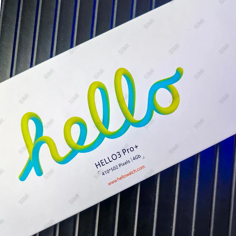 Hello 3 Pro Plus AMOLED Ʈ ġ , ħ NFC Ʈġ ø 9, 4GB ROM, ׻  ÷,  ġ H12 Pro + 45mm