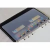 2 Pcs/set Elastic Transparent Seperator Base Plate For A5 Personal A7 Spiral Rings Notebook 6 hole Loose Leaf Diary Journal 4
