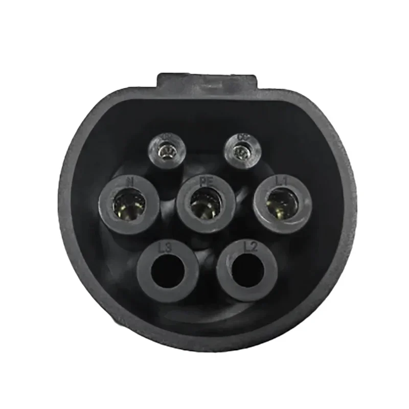 V2l Connector Ev Charging Adapter For Car Model 32A 7KW 1phase V2L Discharger TYPE 2 IEC62196-2 to 220V Universal EU Schuko Socket Converter Adapter