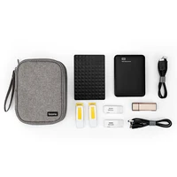 Сумка Rocketek для хранения внешних жестких дисков, 2,5 дюйма — изображение 4