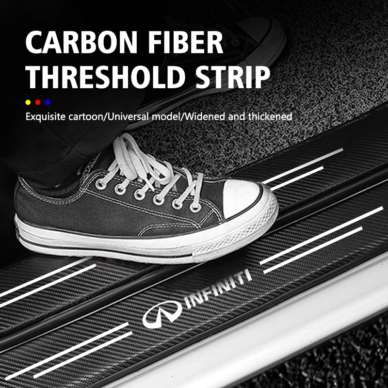 Carbon Anti-Scratch Car Sill Protection Strip