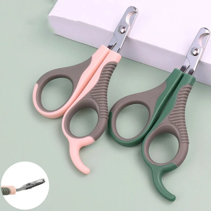 Cat Nail Clippers Pet Clippers Dog Grooming Cleaning Pet Nail Cat Elbow Cat Nail Clipper Dog Nail Beauty Scissors Pet Supplies 3