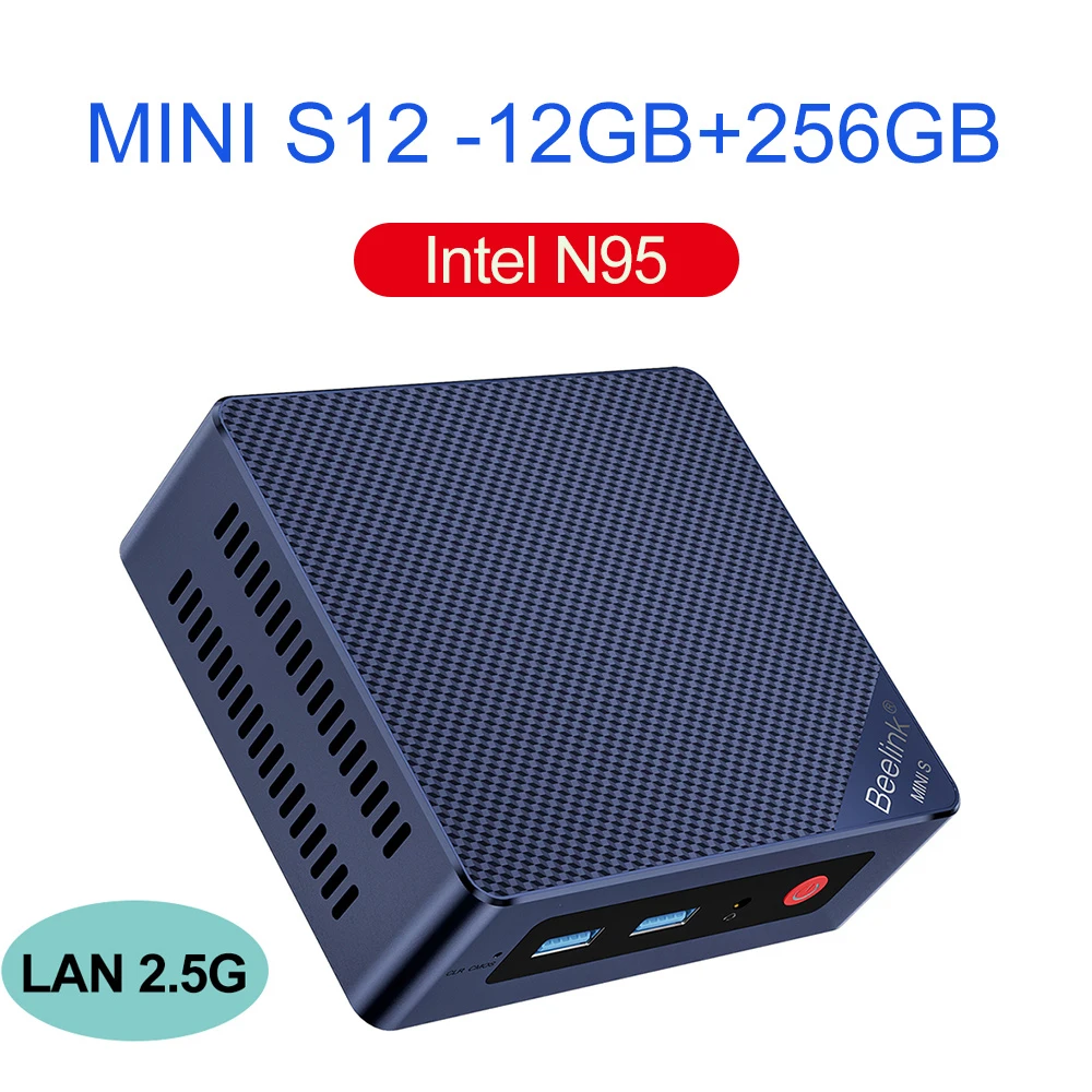 【即日発送】Beelink Mini S12 Pro N100 16GB Beelink S12 Pro Mini PC, Intel 12th Gen Alder Lake- N100(up to 3.4