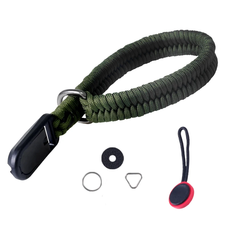 Camera Wrist Strap Hand-Woven Camera Wrist Strap Adjustable Quick Release Shoulder Neck Rope Belt For Sony Nikon Fuji Canon Olympus Panasonic DSLR