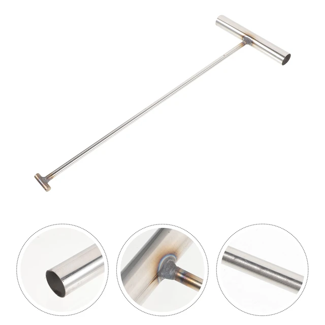 Manhole Cover Hook Rolling Door Lifting Pull Heavy Lid Lifter Tool