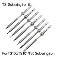 TS101/TS100/T85 Soldering Iron tips Replacement Various models of Tip Electric Soldering Iron Tip K KU I D24 BC2 C4 C1 JL02 1