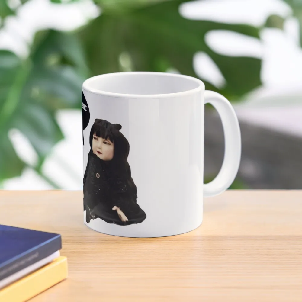 

Mean nadja doll Coffee Mug Custom Cups Porcelain Beautiful Teas Mug