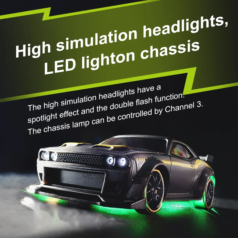 Turbo Racing 1:76 C65 Drift RC Car With Gyro Radio Full Proportional Remote Control Toys RTR Desktop Toys For Kids and Adults 6