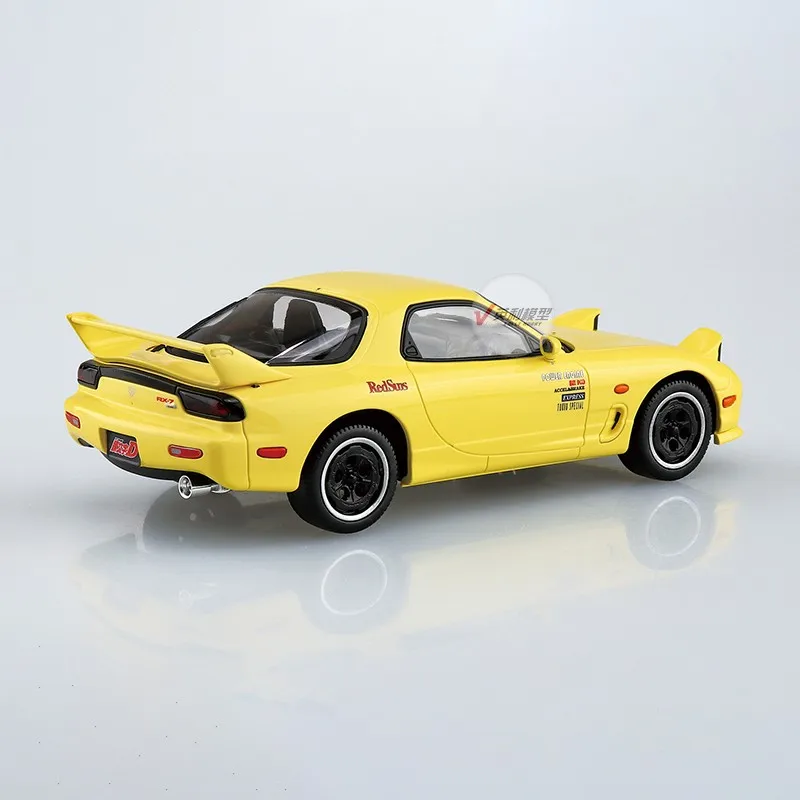 AOSHIMA 06550 RX-7 무접착제 색상 분리 정적 자동차 조립 모델 빌딩 키트, 성인용 취미 DIY, 1/32 체중계