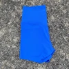 Solid Color High Waist Yoga Short Leg Women Fitness Sport Short  Bike Soft Squatting Proof Comprehensive Training Jog Athletic
