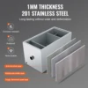 VEVOR Commercial Grease Trap Grease Interceptor Top Inlet Interceptor Under Sink Stainless Steel Grease Trap Waste Water Oil-wat 3