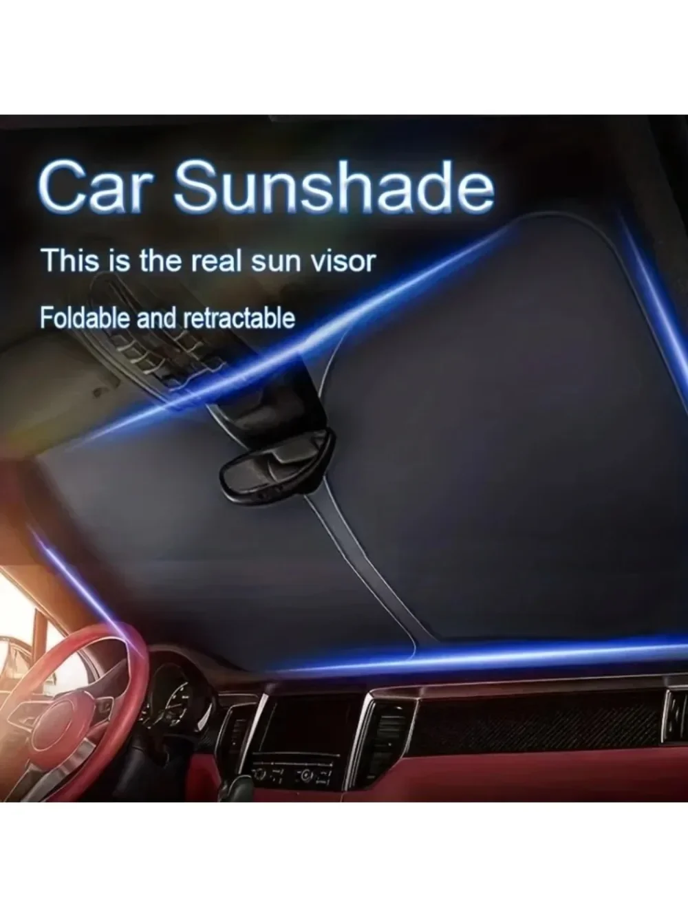 Car Front Window Sunshade Cover Windshield Visor Windscreen Folding Auto car sunshade windshield sunshade windshield sun shade