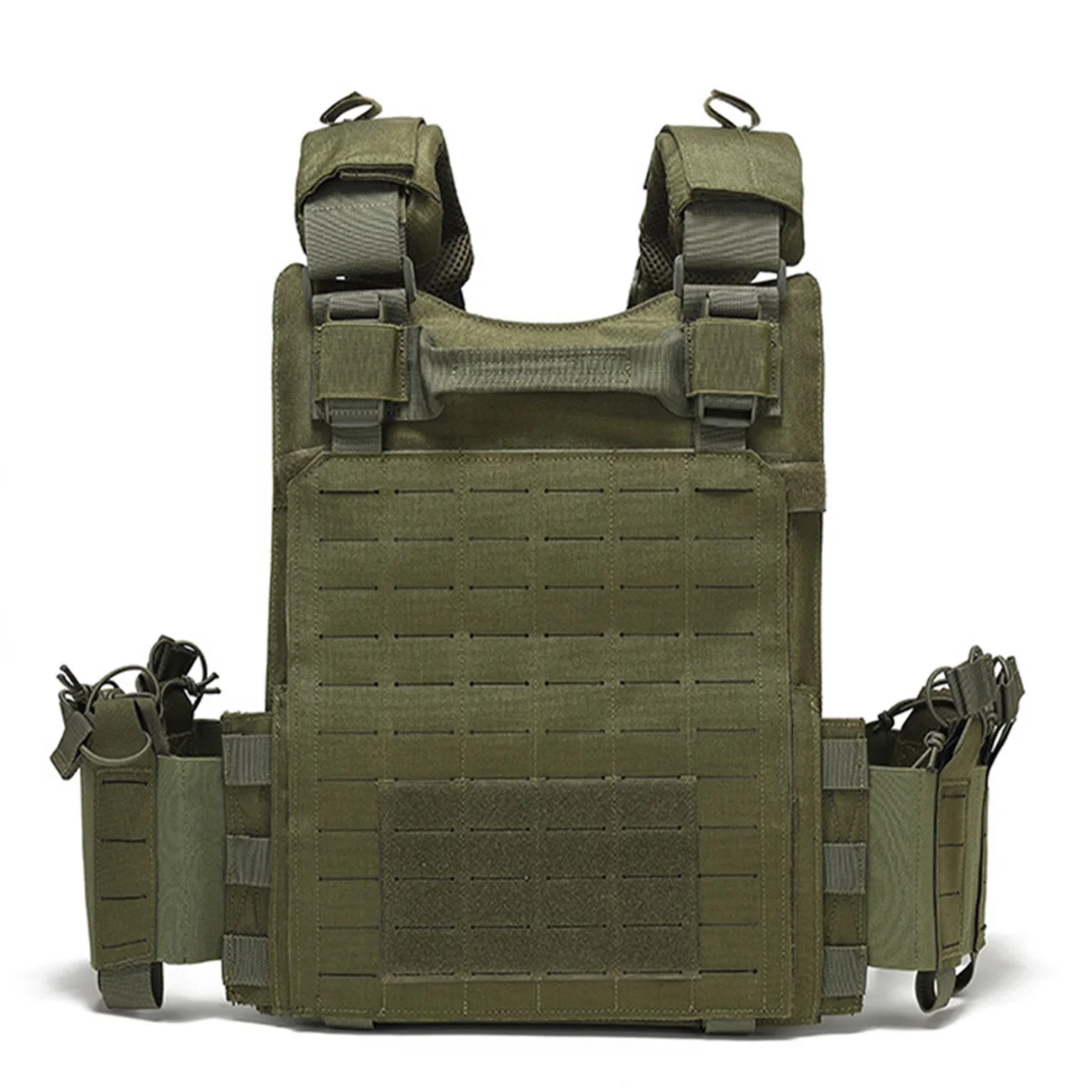 Heavy Duty MOLLE Quick Release Training Vest with Laser Cutting