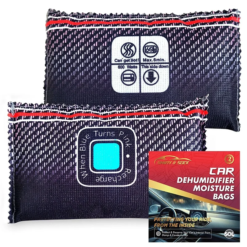 Practical Dehumidification Bag For Car Desiccants Reusable Silicone Moisture Absorbing Bag Multifunctional Automotive Products