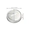 15Pcs Tinplate Covers Mason Jar Coin Bank Canning Lids Money Jar Caps Wide Mouth Jar Lids Regular Mouth Jars Home Decor Money 6