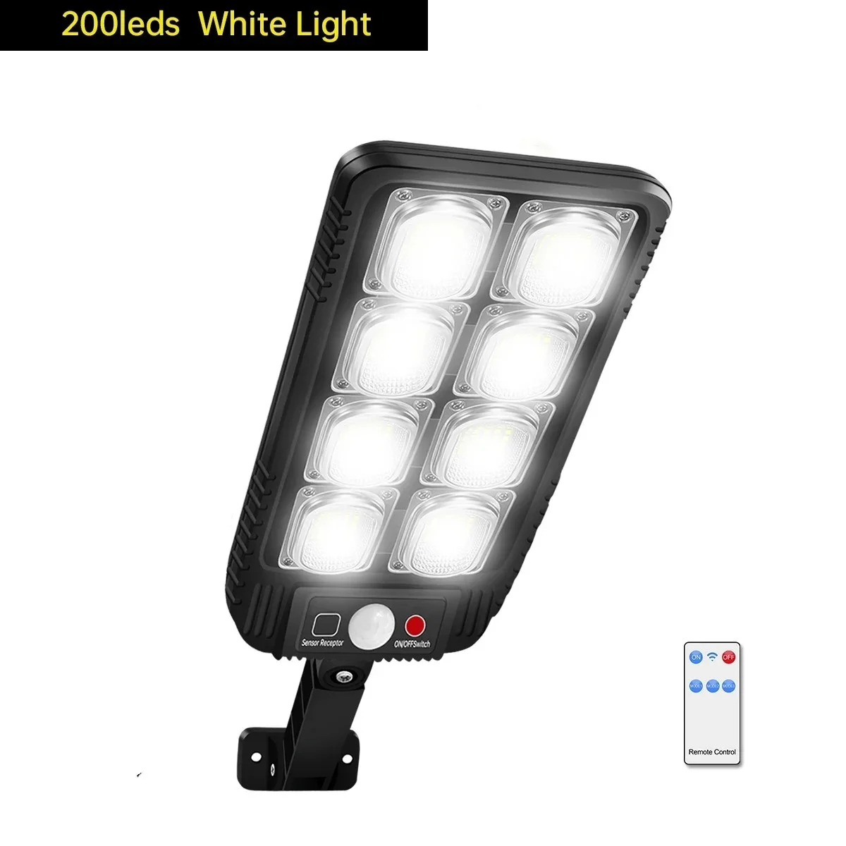 مصباح شمسي LED خارجي مستشعر حركة