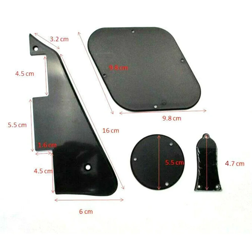 

LP Guitar Pickguard Bracket Archtop Screw Cavity Switch Cover With Back Plate Set Les Paul Electric Guitar Bass Accessories