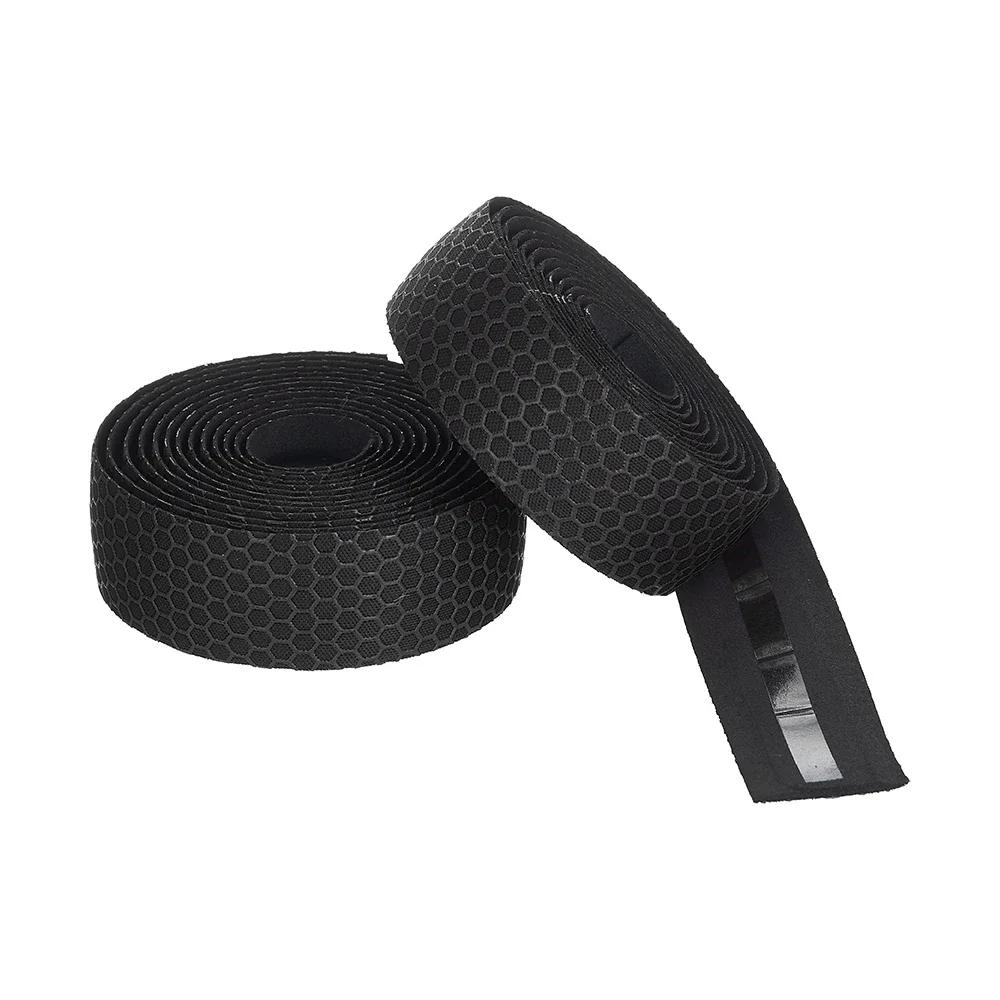 MOTSUV Road Bike Anti-slip Silica Gel EVA Shock Absorption Handlebar Tape Bar Cycling Wrap End Plug Bicycle Accessories Parts