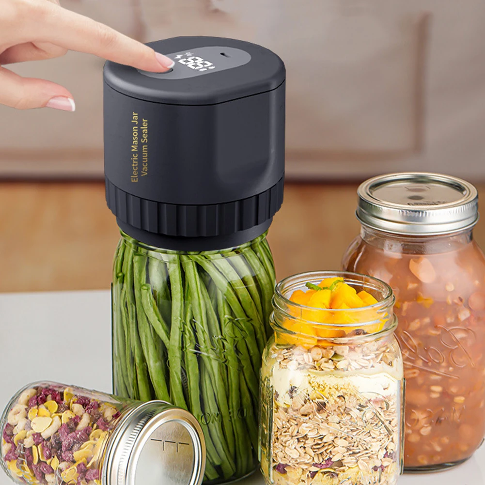 Electric Mason Jar Vacuum Sealer Kit 3