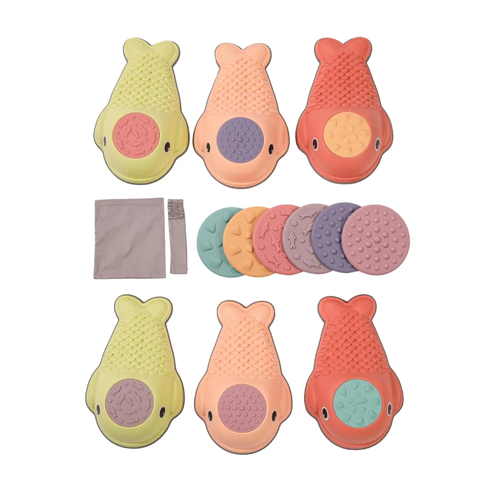 

6Pcs Kids Stepping Stones Obstacle Course Children Balance River Stones for Kindergarten Preschool Activities Kids and Family