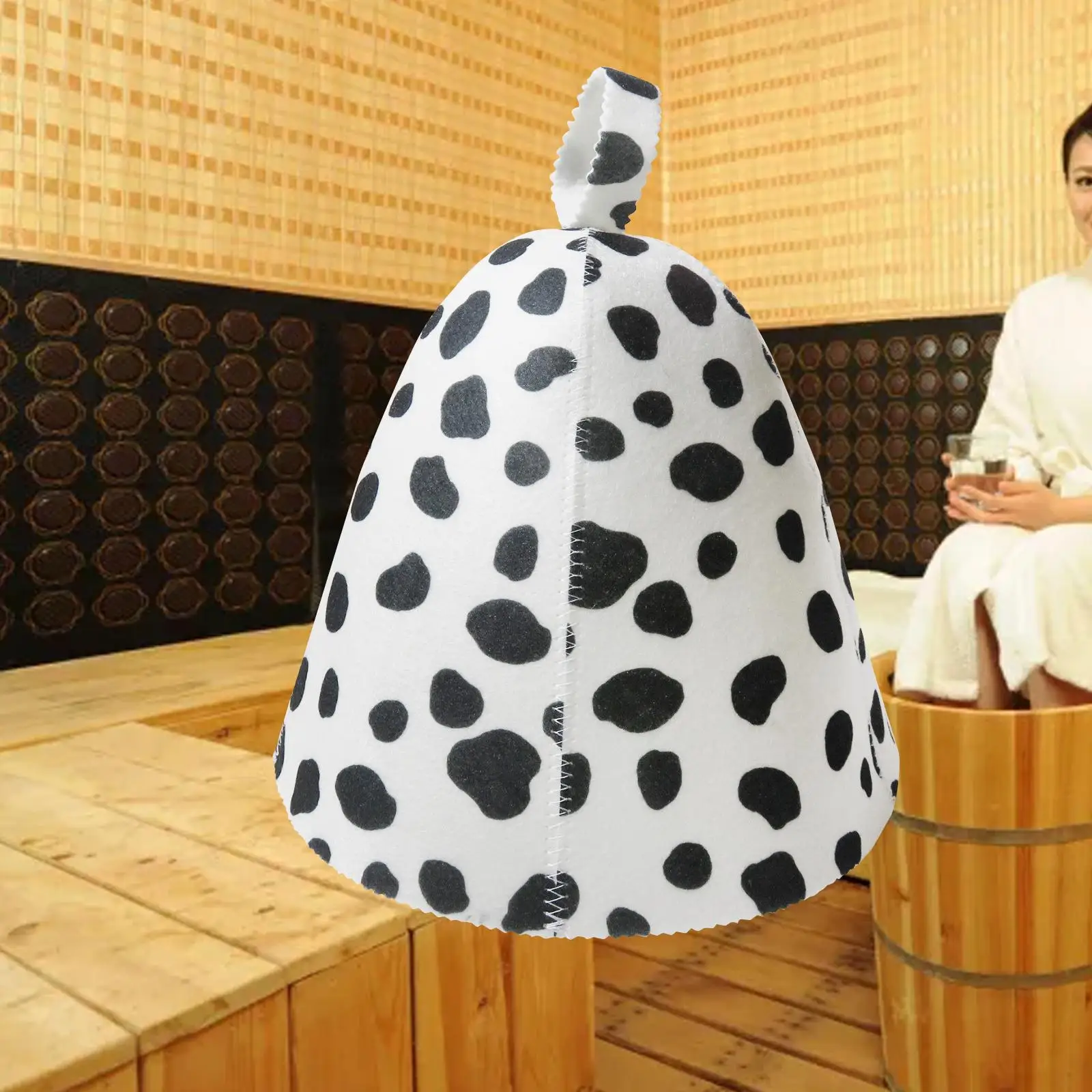 Russian Banya Cap Bath Accessories Water Absorption Felt Sauna Hat Vaporarium Hat for Bathroom Pool SPA Women Men Shower Russian Banya Cap Bath Accessories Water Absorption Felt Sauna Hat Vaporarium Hat for Bathroom Pool SPA Women Men Shower