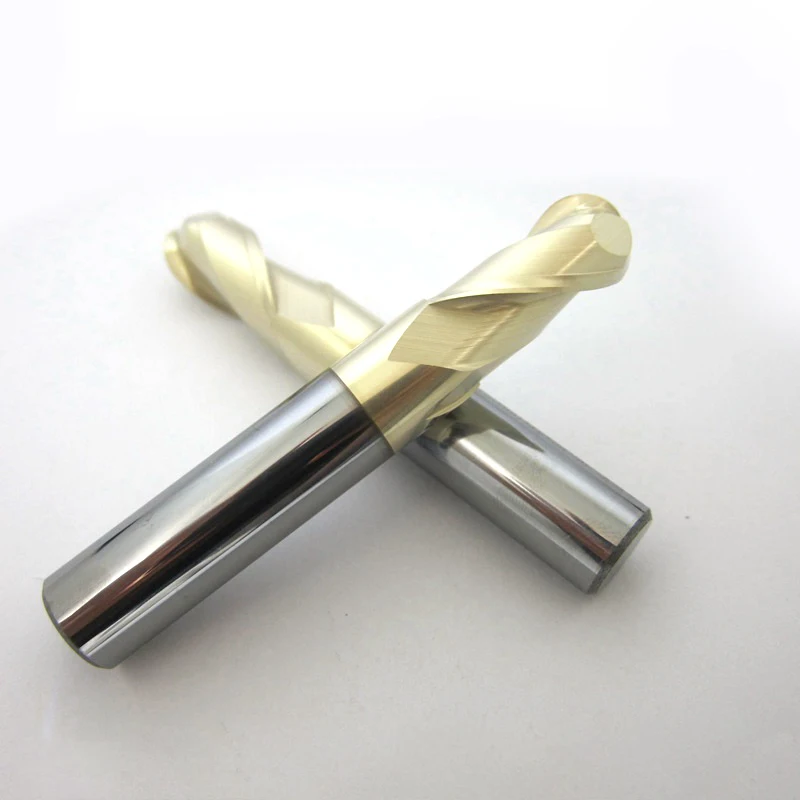 HRC68 Wolfram Stahl Hartmetall-schaftfräser 1 Zu 20mm Für Edelstahl Gusseisen 45# Sterben Stahl CNC Fräsen cutter Metall Cutter – Detail 5