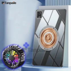 Copper Magnetic Cooling Tablet Case with Heat Dissipation for Legion Y900 (14.5 (Case and Fan)