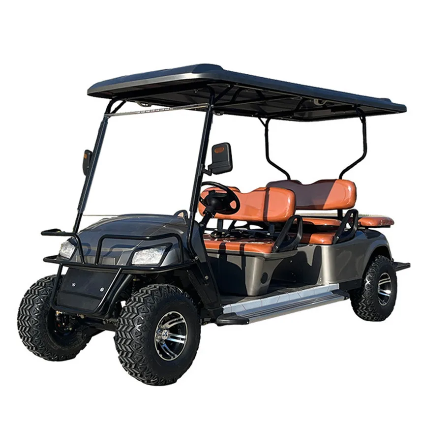 

New Double Swing Arm Independent Front Suspension Off-Road Hunting Golf Cart 48V 72V Sightseeing Club Electric Lift Golf Cart