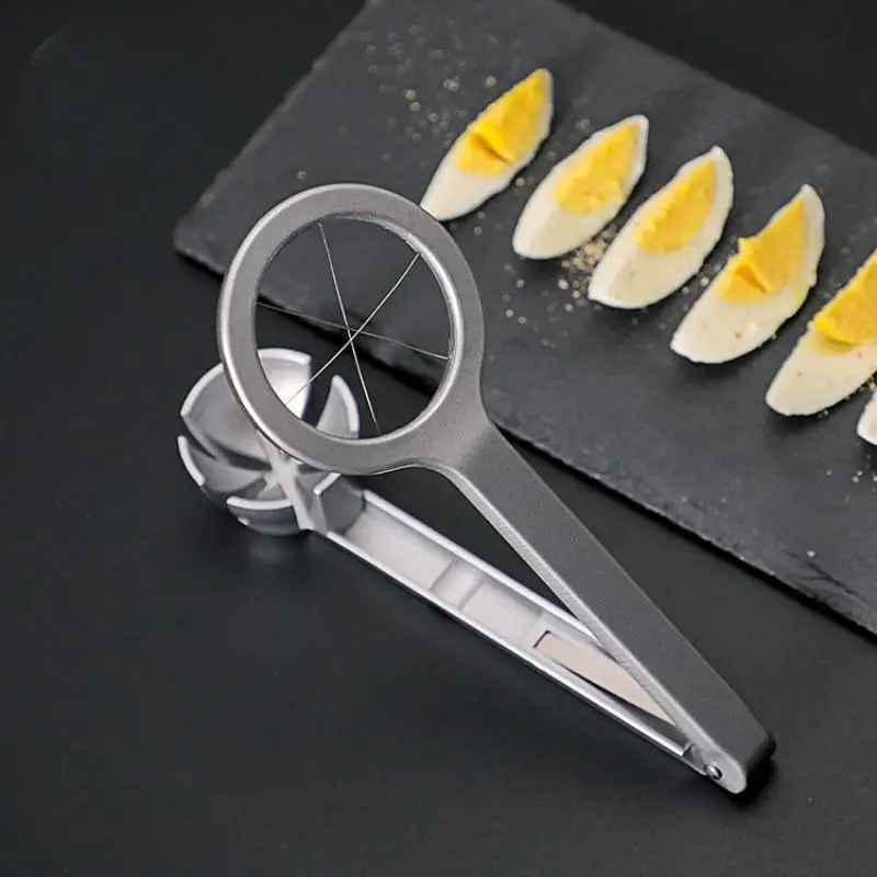 Stainless Steel Wire Egg Slicer Manual Kitchen Tool Stainless Steel Egg Slicer Vegetable Salad Egg Slicing Tool Egg Slicer