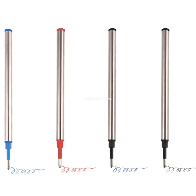 

Practical Ballpoint Pen Refills Replacement 0.5mm Blue/Red/Black for Retractable Pen School Workplace Home Shop 5X Dropship