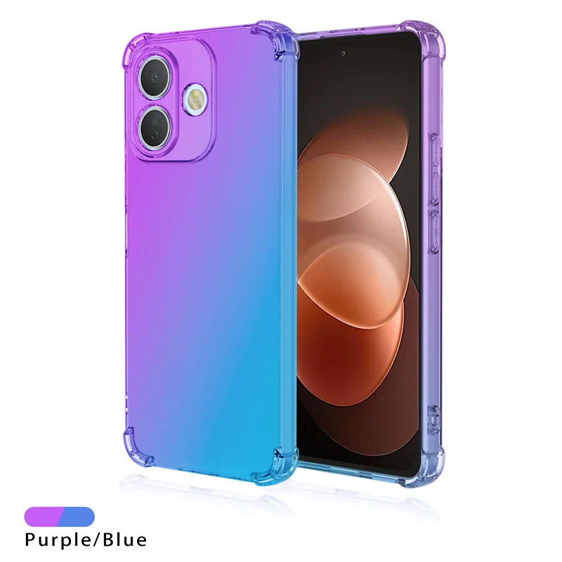 Shockproof Gradient TPU Protective Phone Case