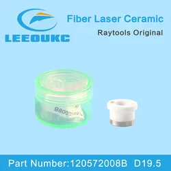 LEEOUKC Raytools Original Fiber Laser Ceramic Nozzle Holder Dia.19.5 M8 for Raytools Laser Cutting Head Bm109 Bm111 3D