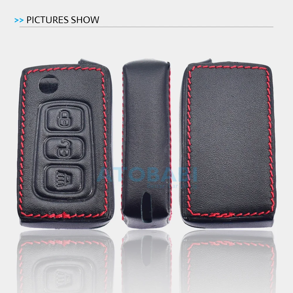 Leather Car Key Cases for Great Wall Haval Hover H1 H3 H6 H2 H5 C50 C30 C20R M4 3 Buttons Folding Keychain Remote Control Cover key case cover,key case,car key shell,flip key fob shell