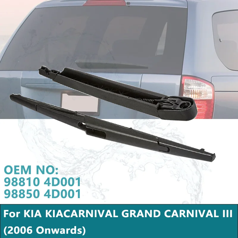 16CarRearWiperBladeWindowWipersArmForKIAKIACARNIVALGRAND