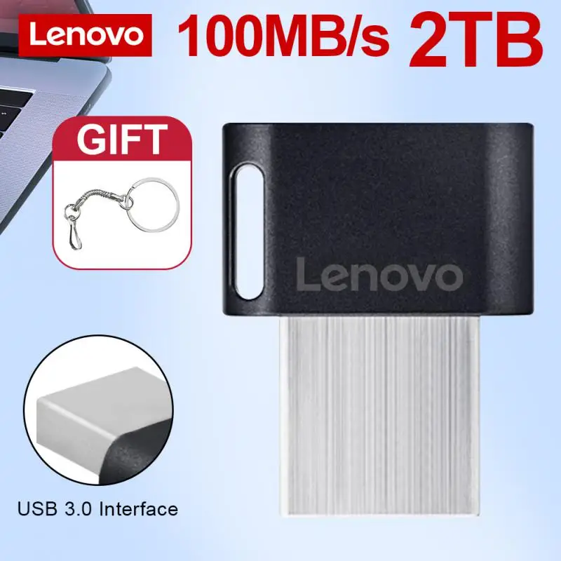 Lenovo Super Mini Usb Flash Drives Usb 3.0 2Tb Flash Memory Stick Usb Pendrive 128Gb Pen Drive Per Laptop/Telefono/Smart Tv Pc