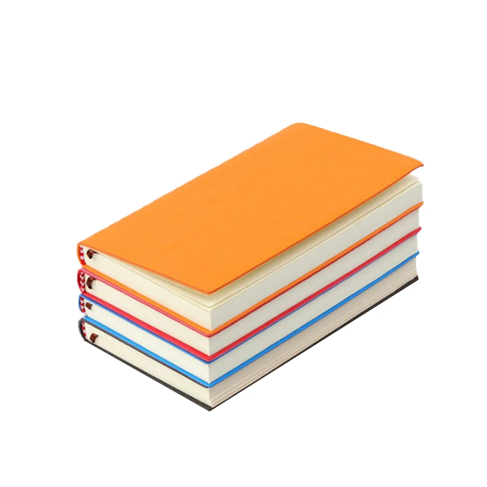 

4PCS Cover Notebook PU Notepads Pocket Planner Portable Schedule Checklist for Home School Office